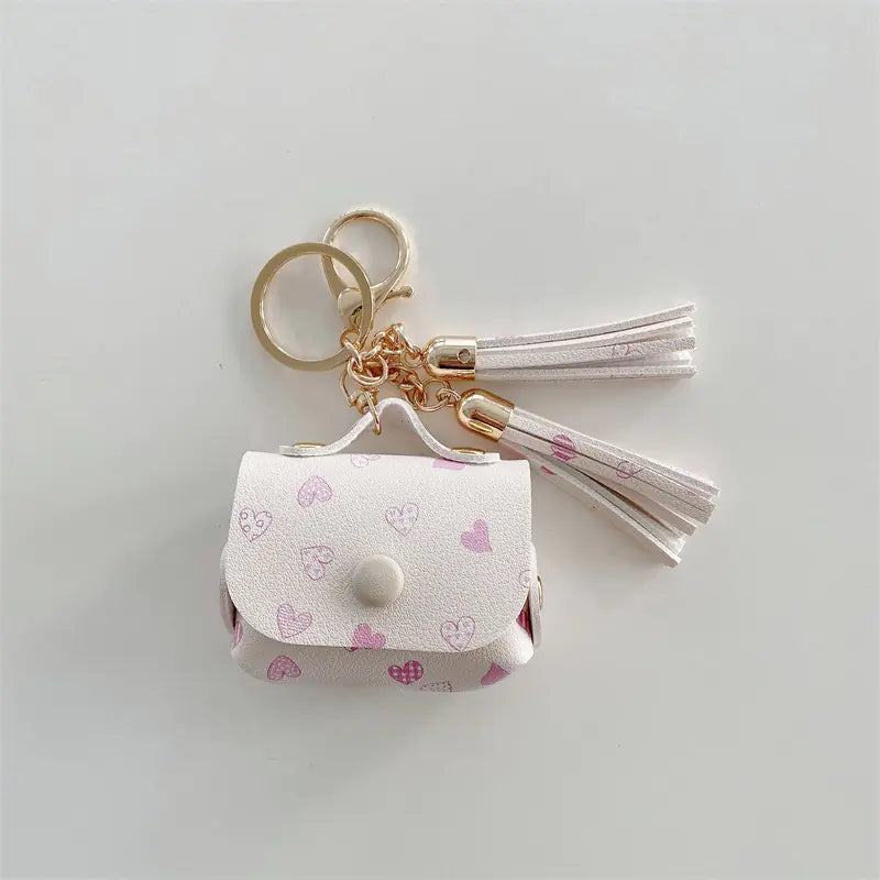 Earphone Protective Case with Keychain for AirPods
