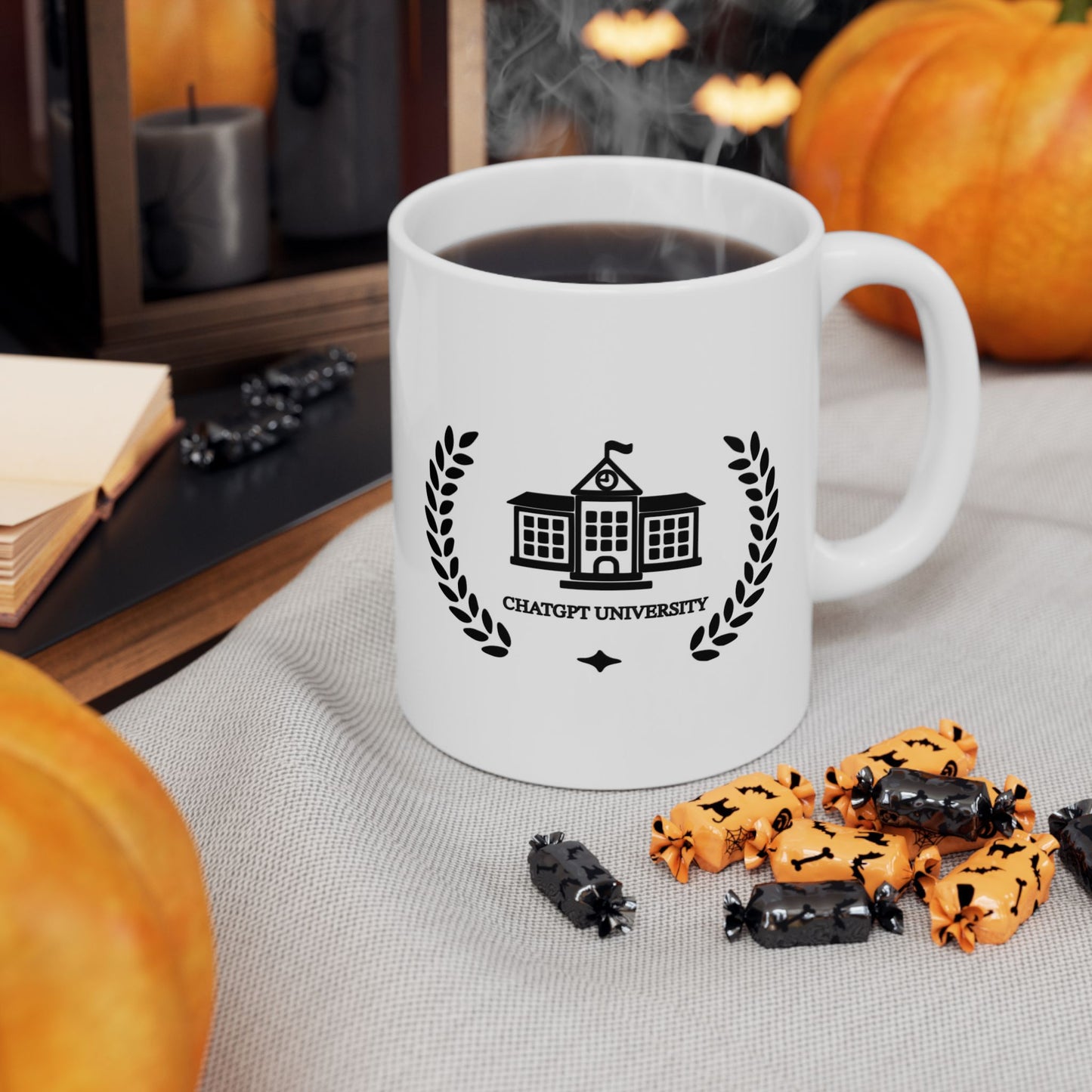 Novelty Mug - CHATGPT UNIVERSITY Humor Design