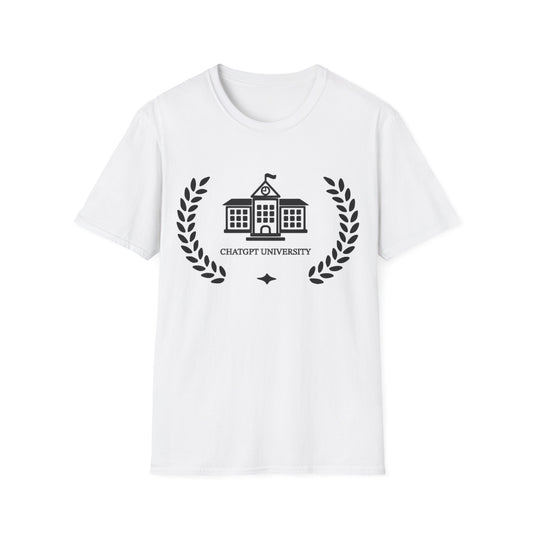 CHATGPT University Humor T-Shirt