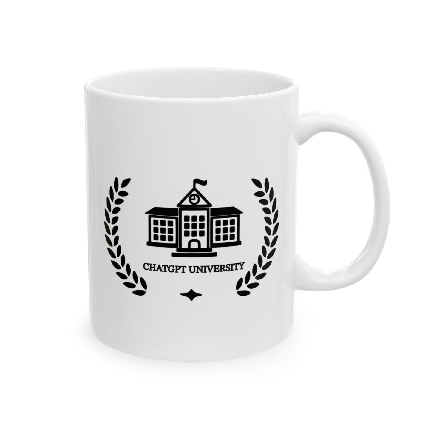 Novelty Mug - CHATGPT UNIVERSITY Humor Design
