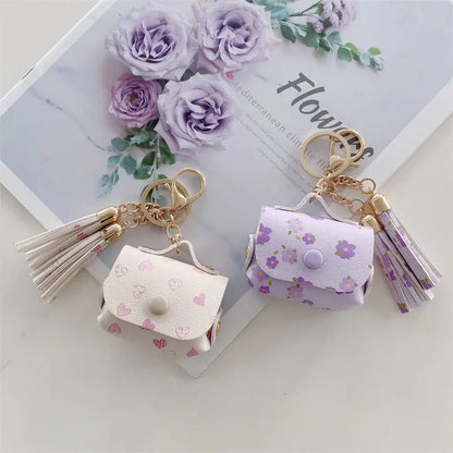Earphone Protective Case with Keychain for AirPods
