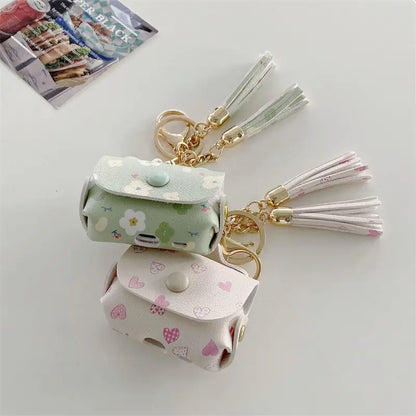 Earphone Protective Case with Keychain for AirPods