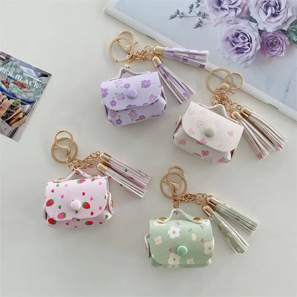 Earphone Protective Case with Keychain for AirPods