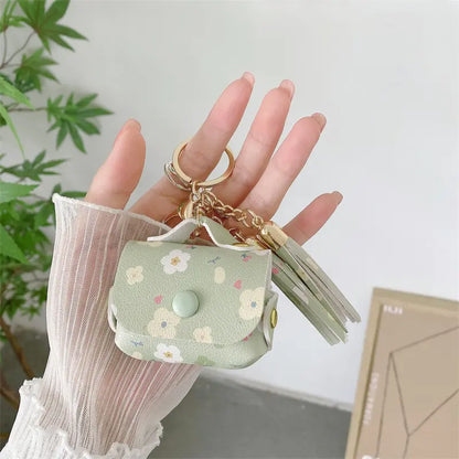 Earphone Protective Case with Keychain for AirPods